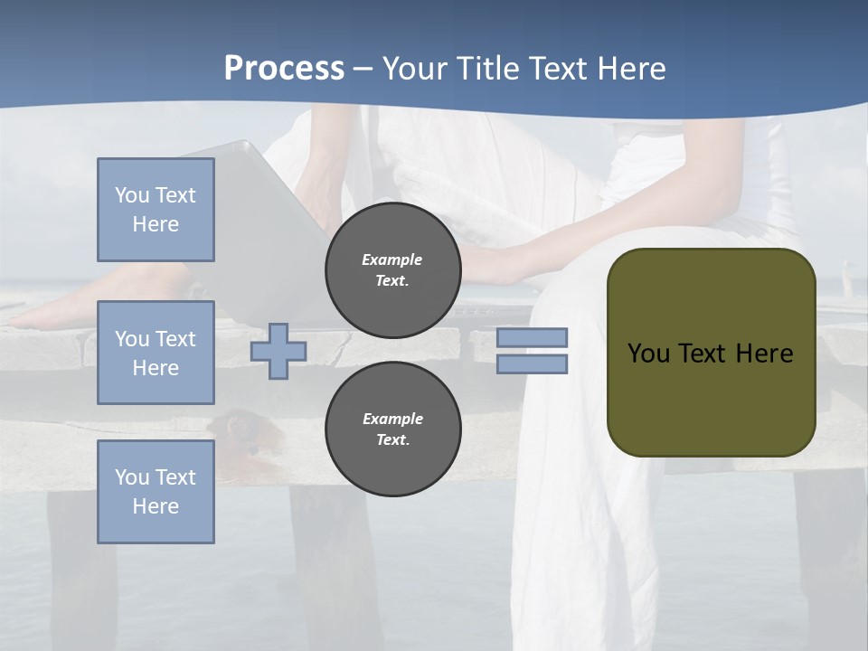 Selfemployed Jetty Happy PowerPoint Template