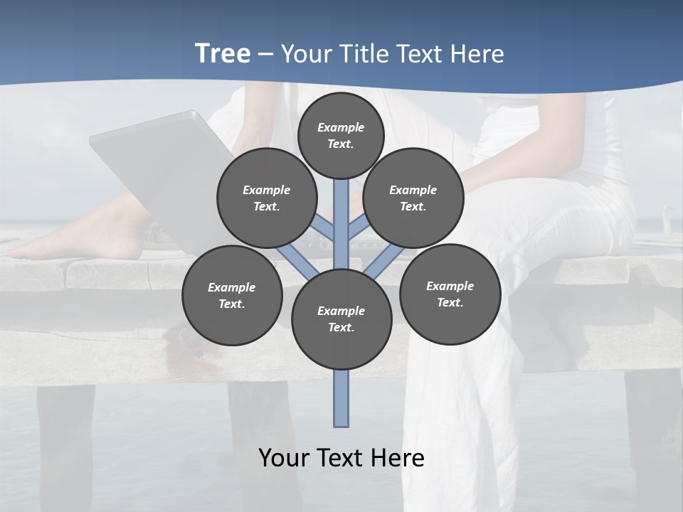Selfemployed Jetty Happy PowerPoint Template