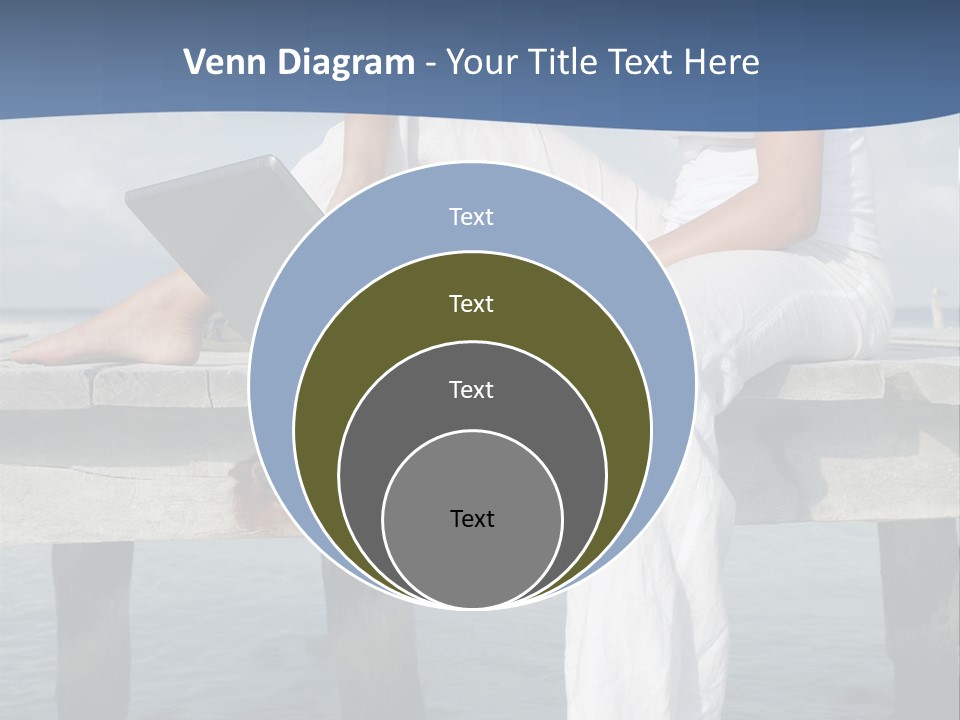 Selfemployed Jetty Happy PowerPoint Template