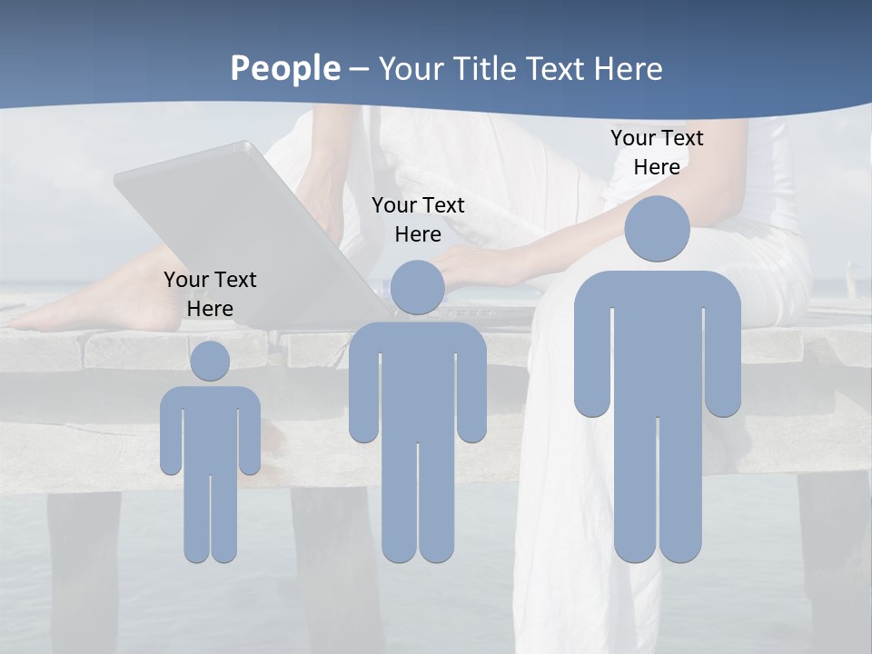 Selfemployed Jetty Happy PowerPoint Template