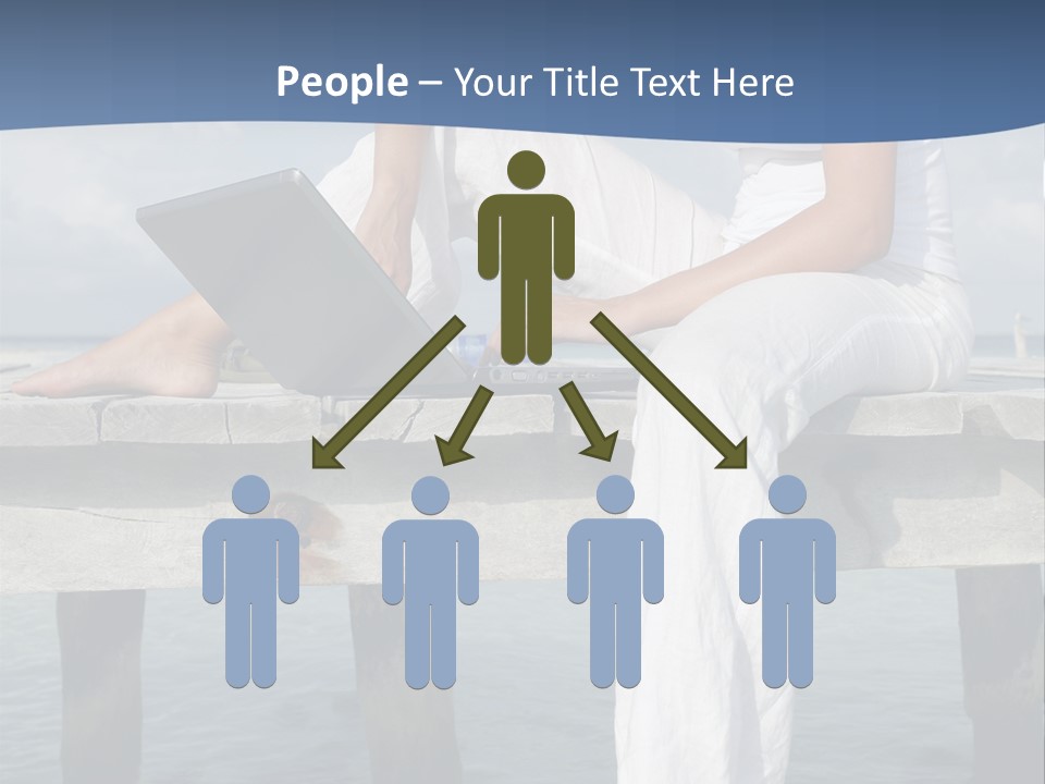 Selfemployed Jetty Happy PowerPoint Template