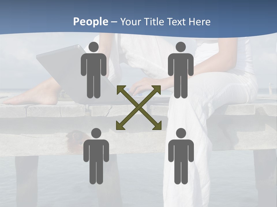 Selfemployed Jetty Happy PowerPoint Template