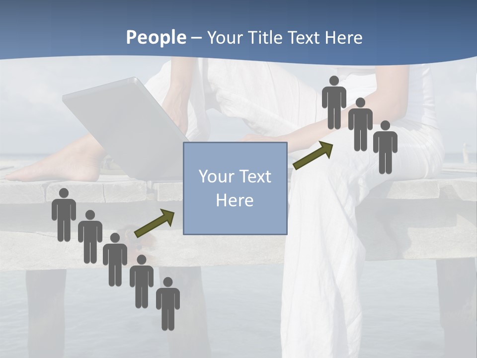 Selfemployed Jetty Happy PowerPoint Template