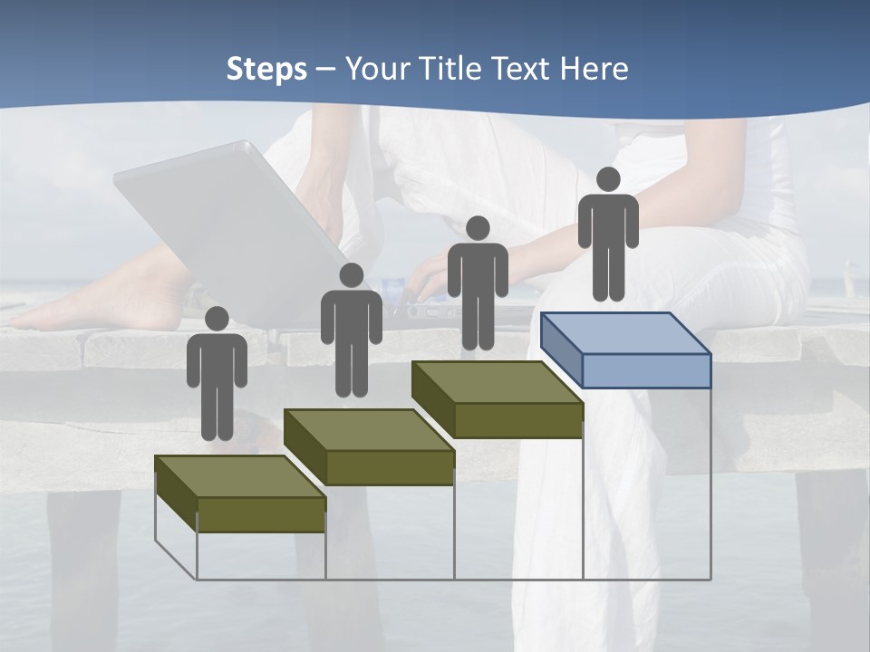 Selfemployed Jetty Happy PowerPoint Template