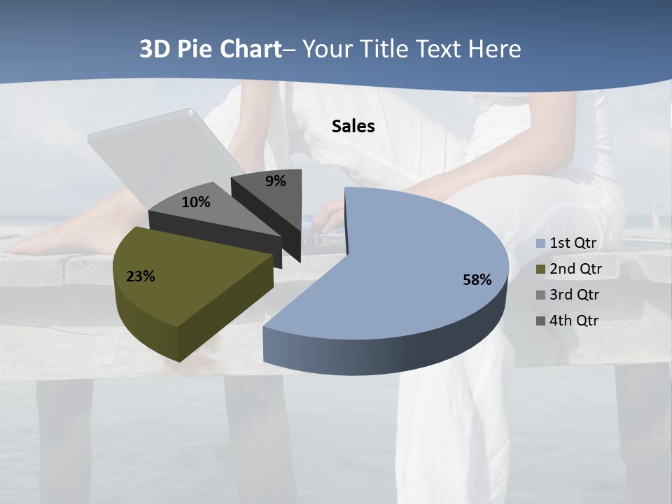 Selfemployed Jetty Happy PowerPoint Template