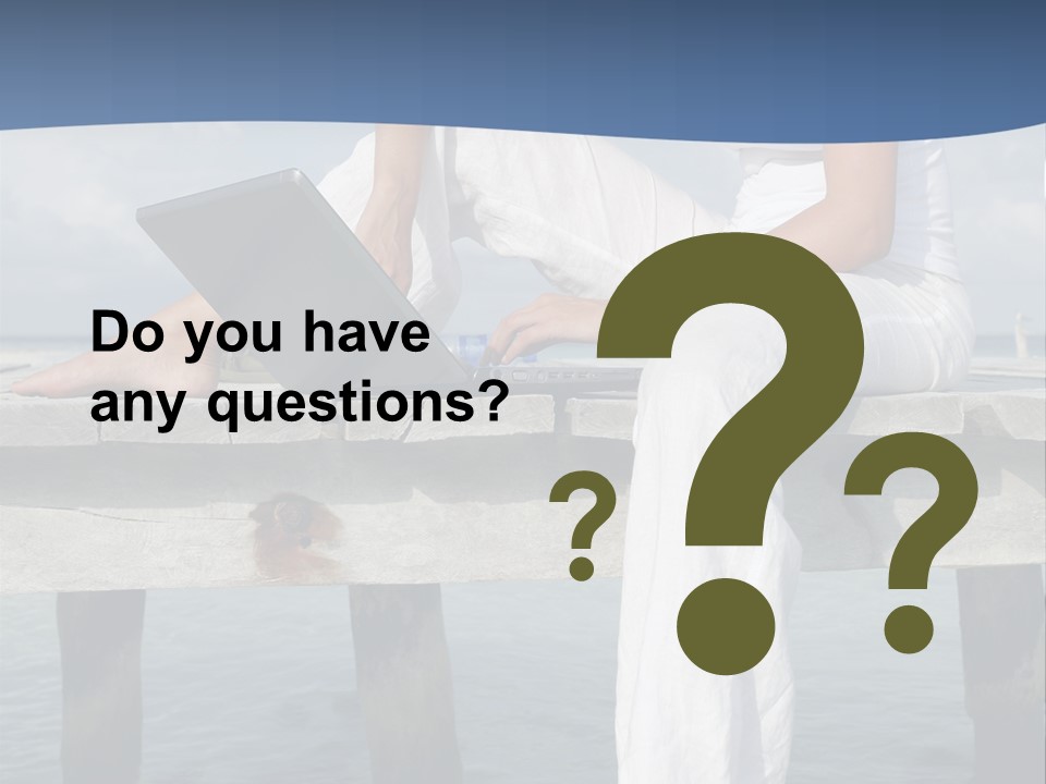 Selfemployed Jetty Happy PowerPoint Template