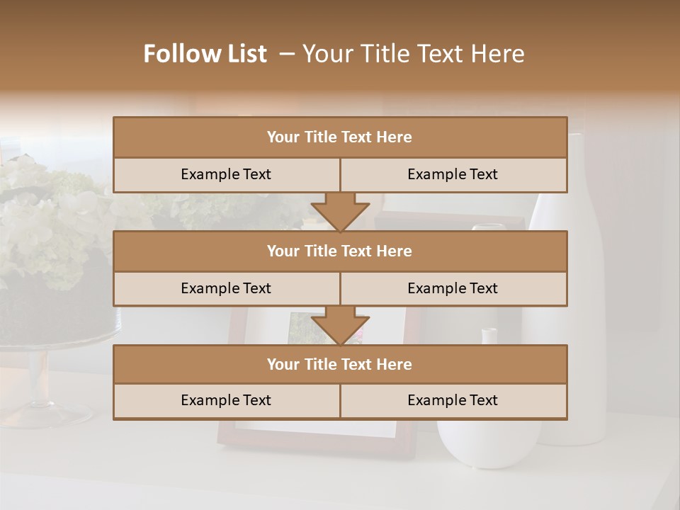 Relax Furniture Dresser PowerPoint Template