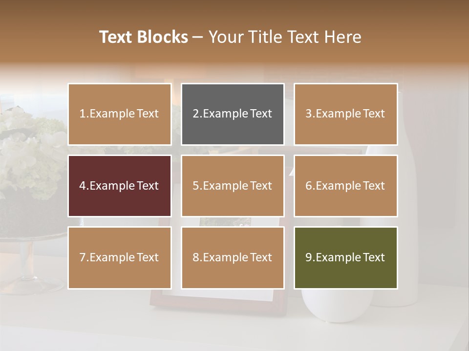 Relax Furniture Dresser PowerPoint Template