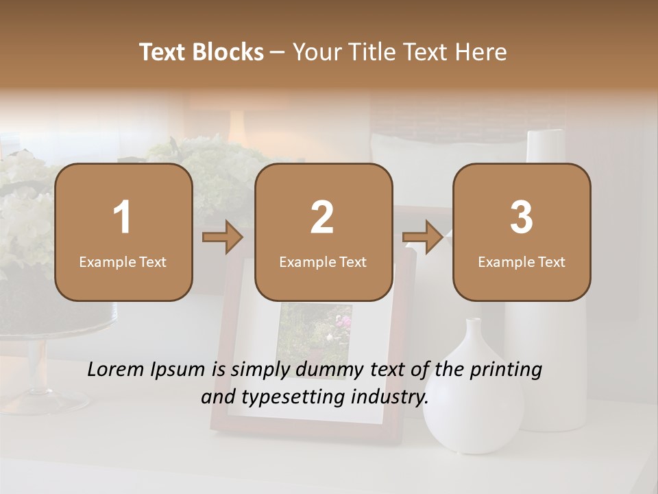 Relax Furniture Dresser PowerPoint Template