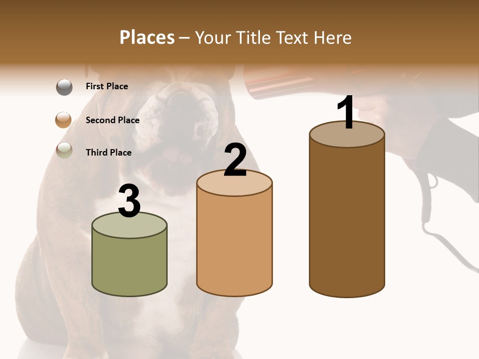 Blow Expression Comb PowerPoint Template