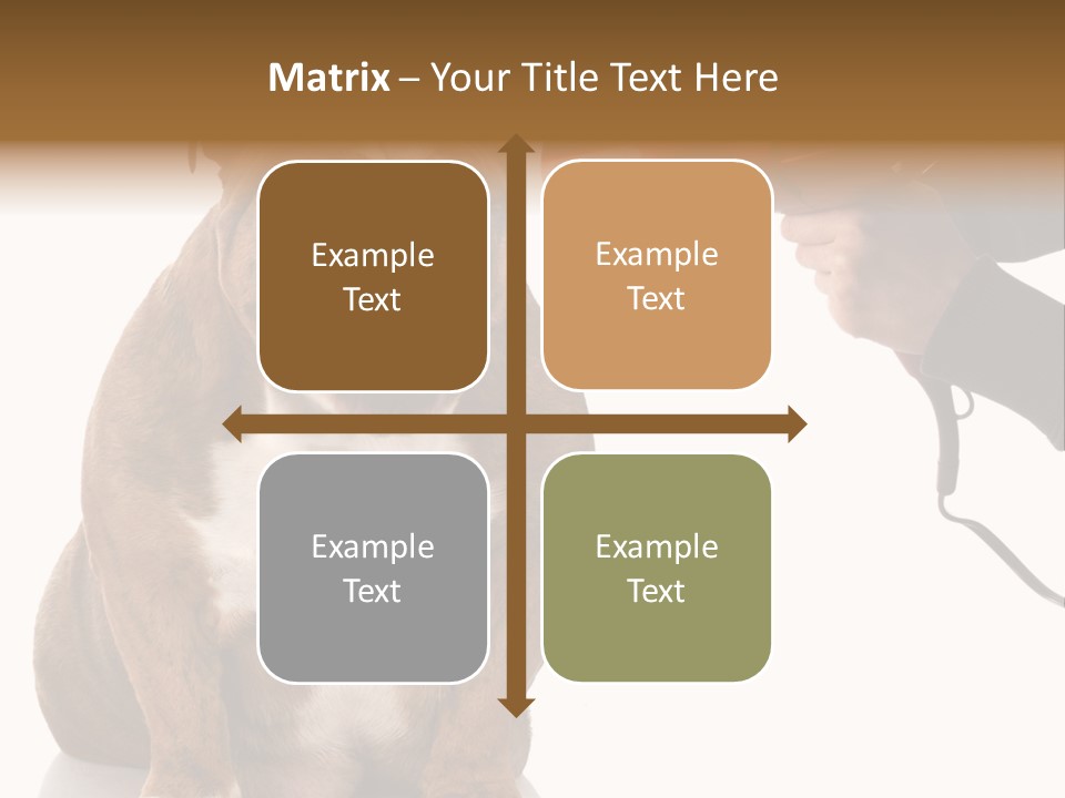 Blow Expression Comb PowerPoint Template