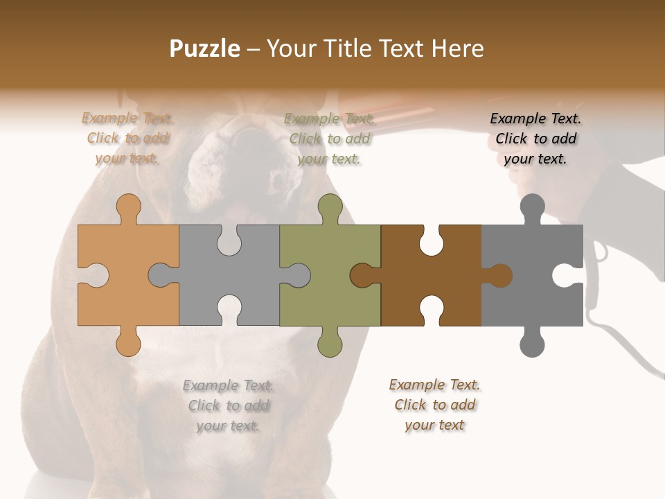 Blow Expression Comb PowerPoint Template