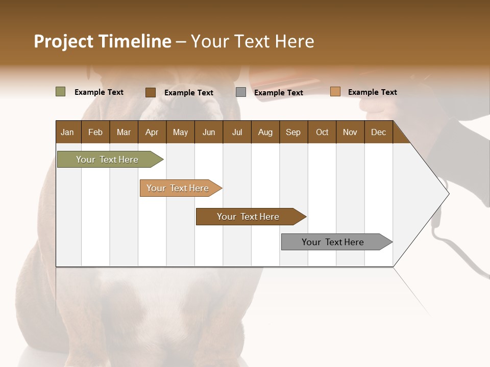 Blow Expression Comb PowerPoint Template