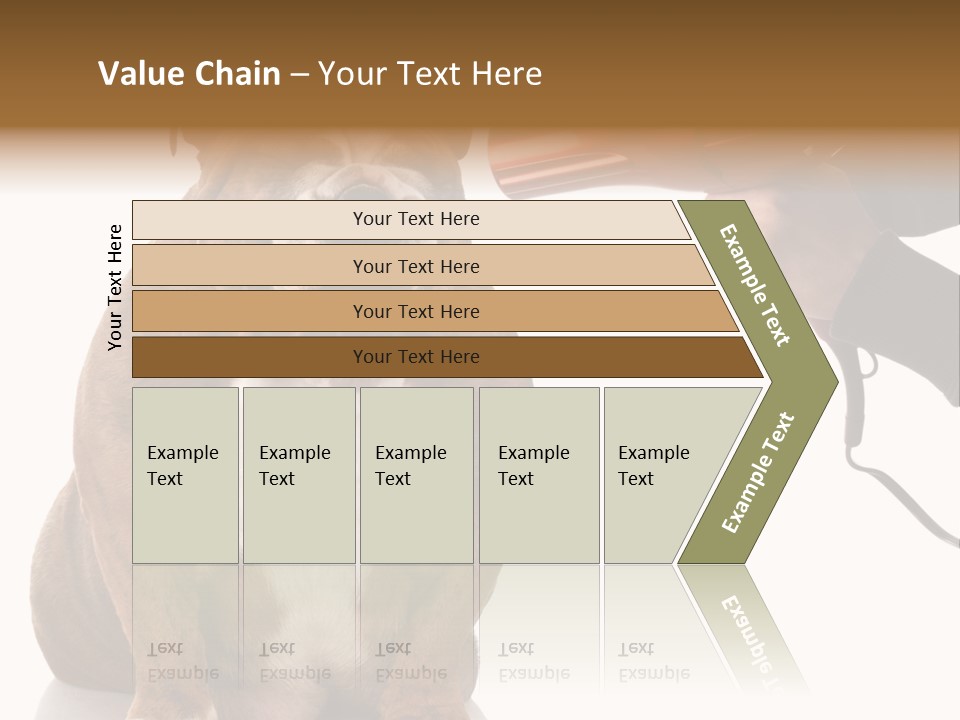 Blow Expression Comb PowerPoint Template