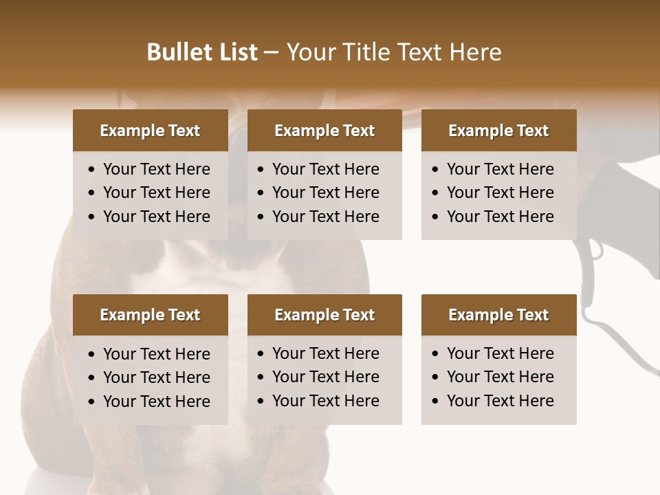 Blow Expression Comb PowerPoint Template