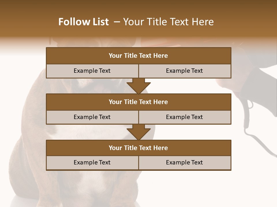 Blow Expression Comb PowerPoint Template