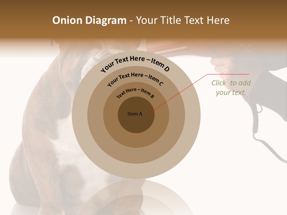 Blow Expression Comb PowerPoint Template