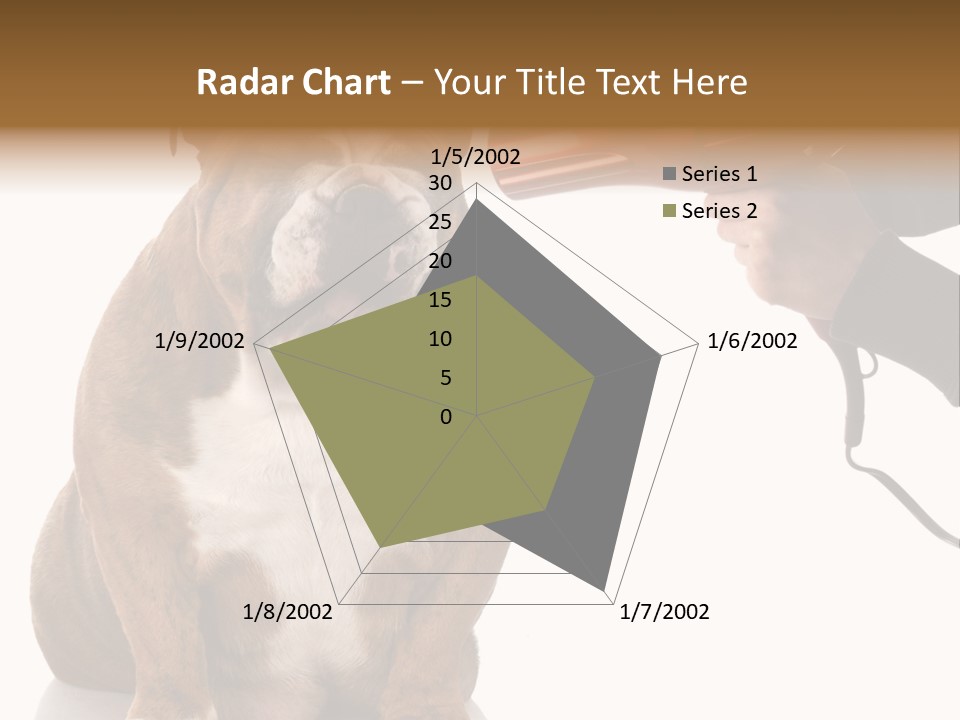 Blow Expression Comb PowerPoint Template