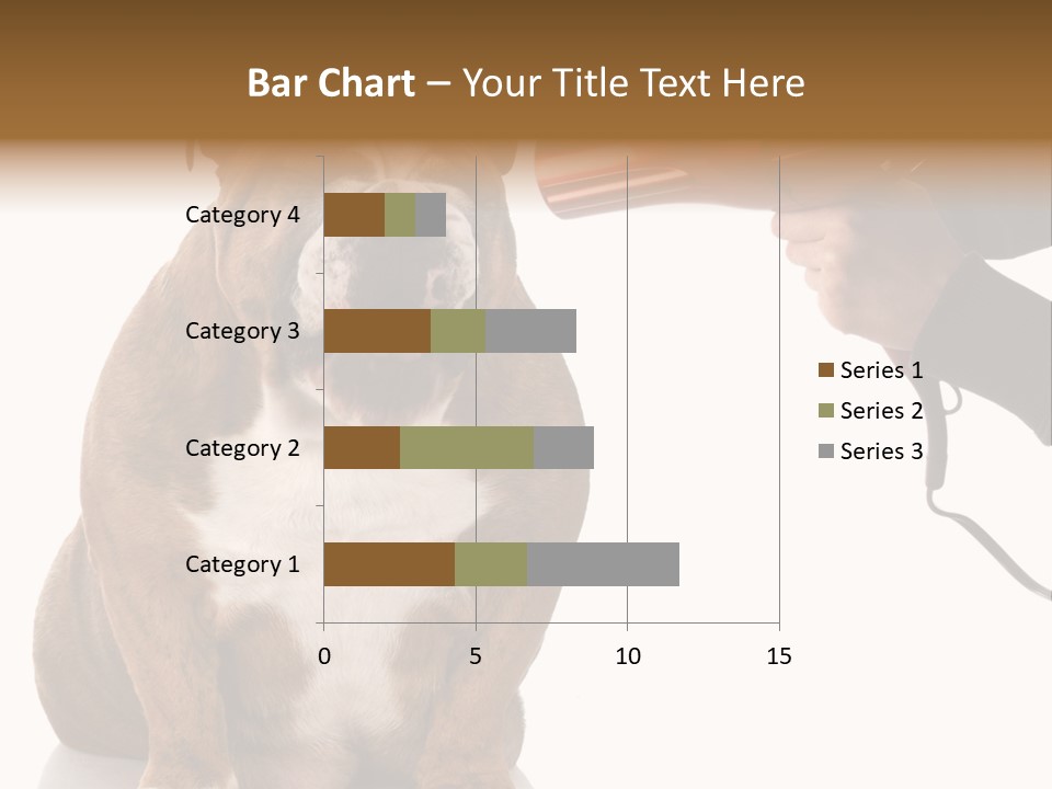Blow Expression Comb PowerPoint Template