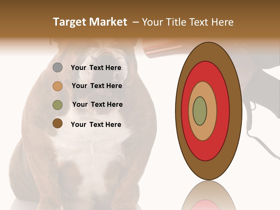 Blow Expression Comb PowerPoint Template