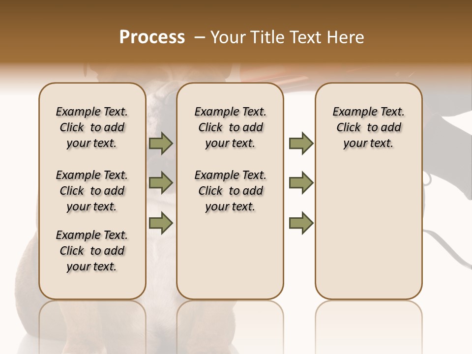 Blow Expression Comb PowerPoint Template