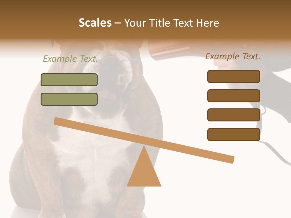 Blow Expression Comb PowerPoint Template