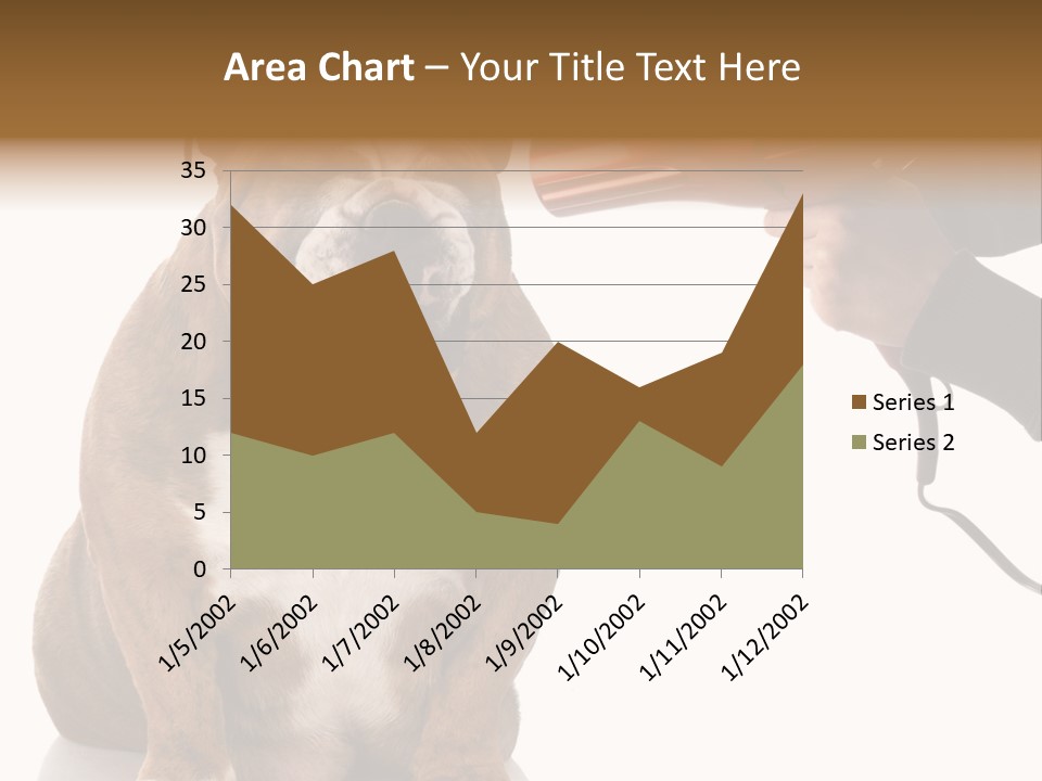 Blow Expression Comb PowerPoint Template
