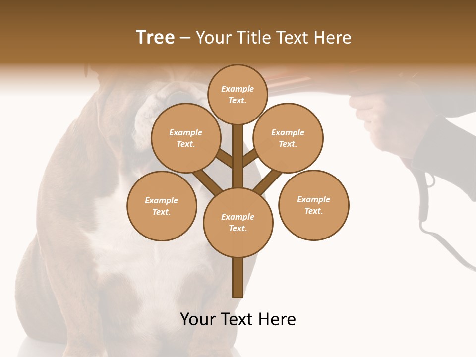 Blow Expression Comb PowerPoint Template