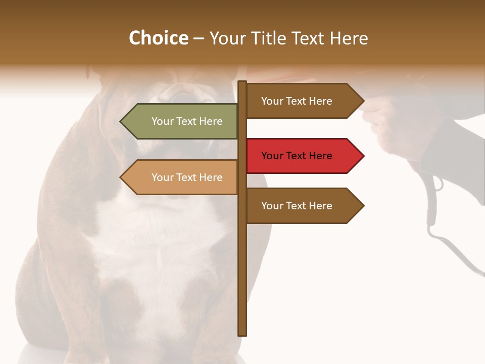 Blow Expression Comb PowerPoint Template