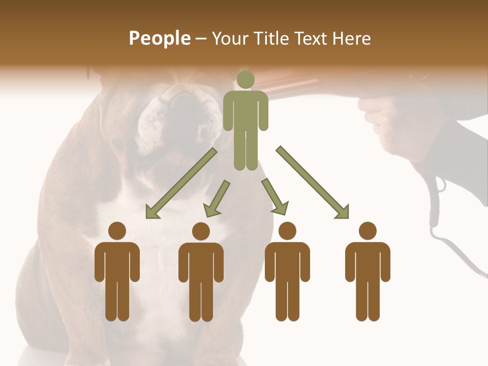 Blow Expression Comb PowerPoint Template