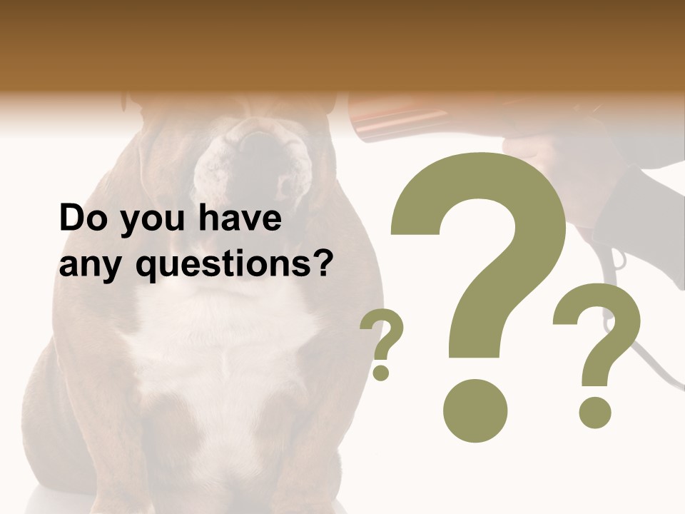 Blow Expression Comb PowerPoint Template