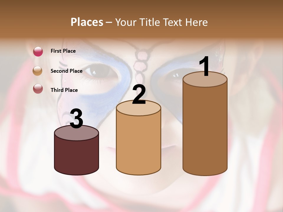 Face Portrait Year PowerPoint Template