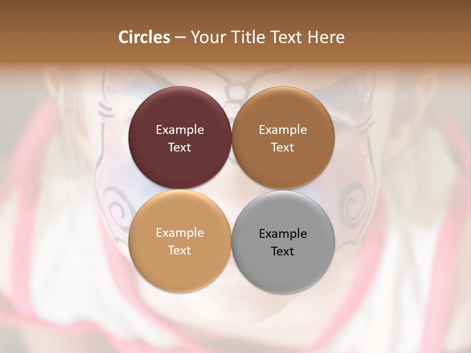 Face Portrait Year PowerPoint Template