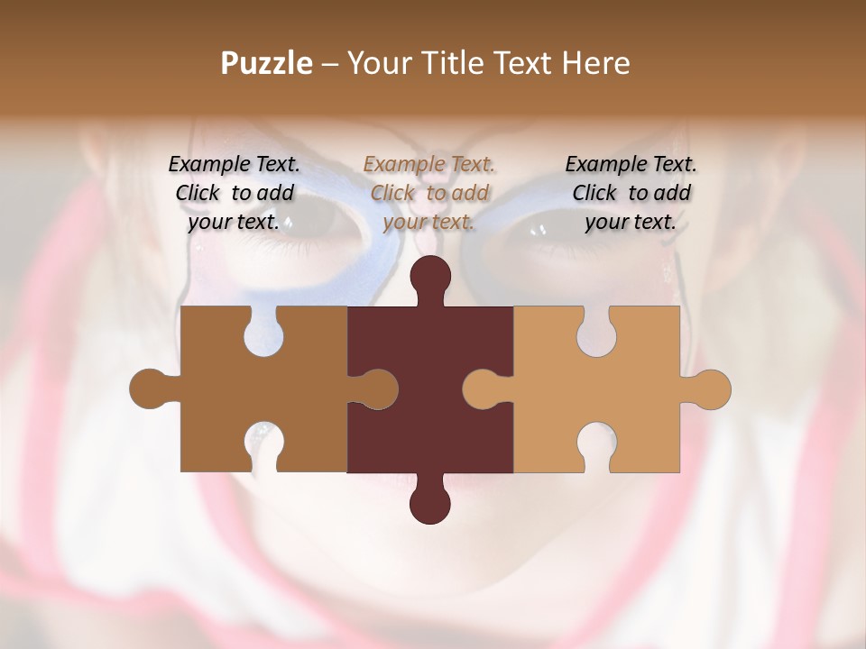 Face Portrait Year PowerPoint Template