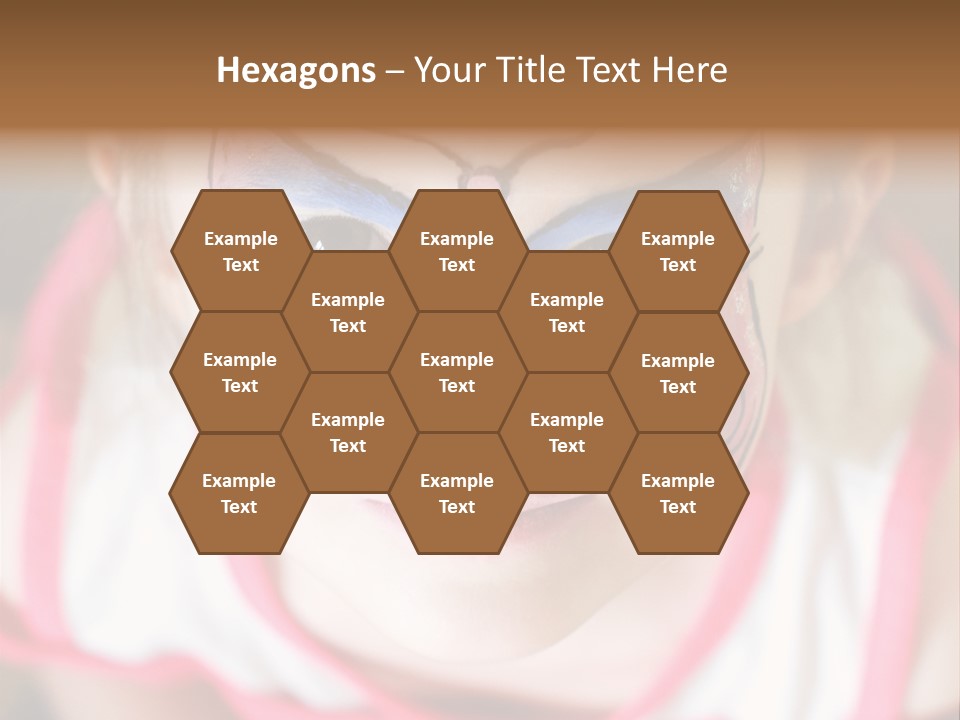 Face Portrait Year PowerPoint Template