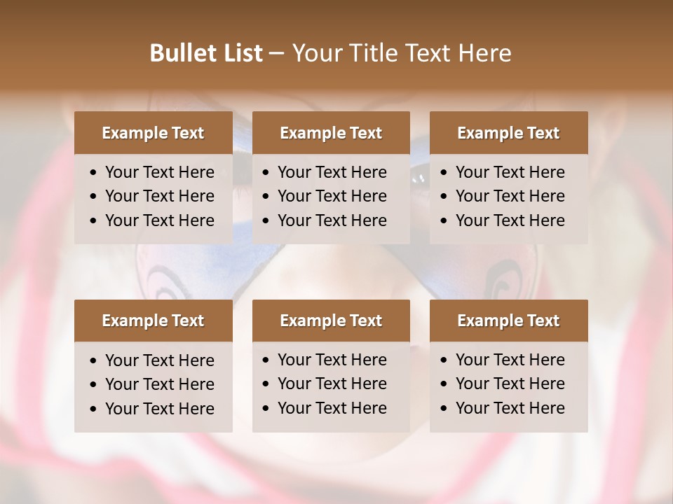 Face Portrait Year PowerPoint Template