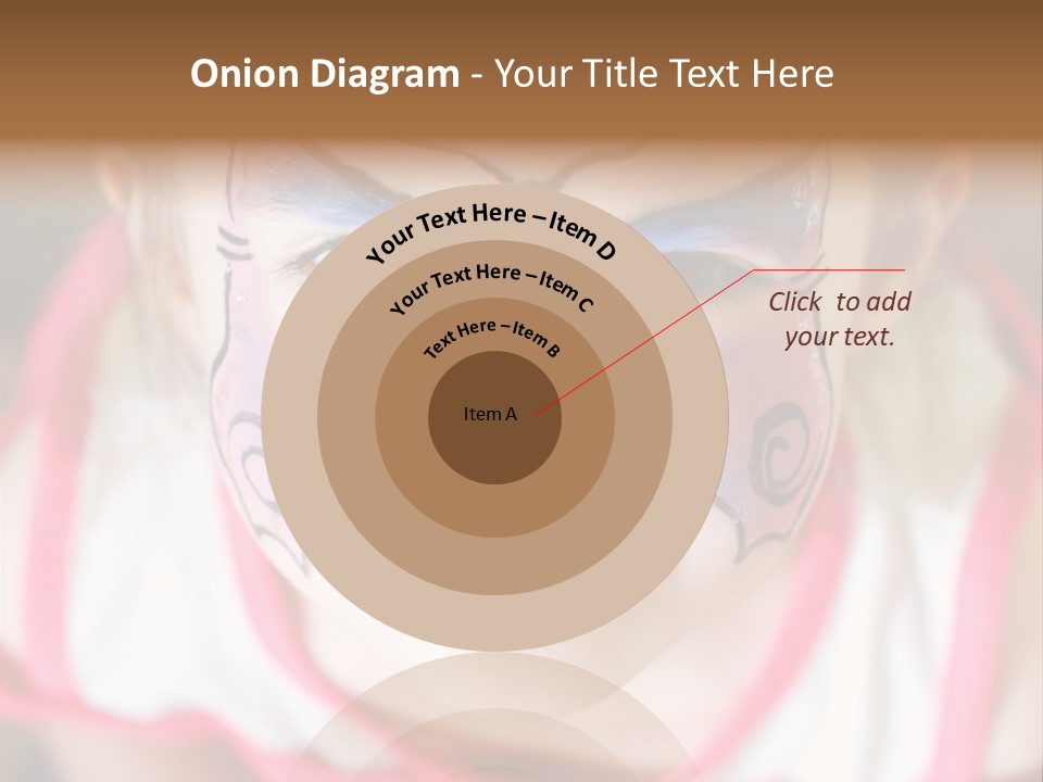 Face Portrait Year PowerPoint Template