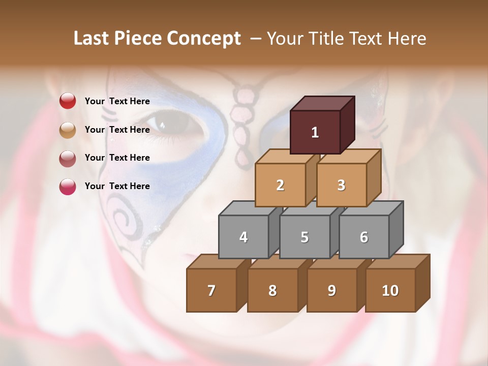 Face Portrait Year PowerPoint Template