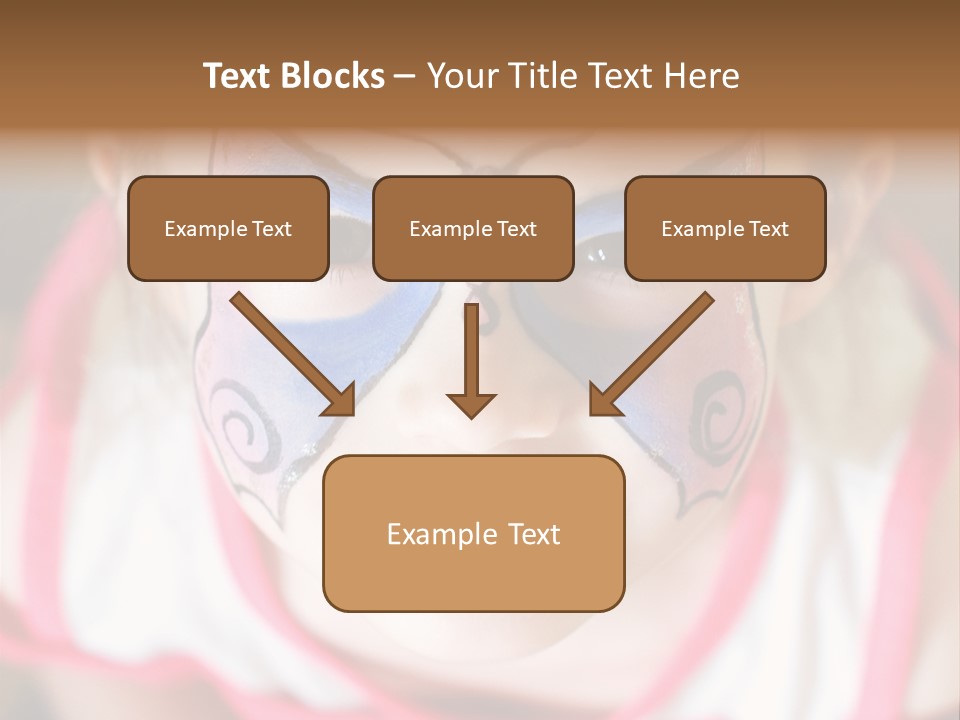 Face Portrait Year PowerPoint Template