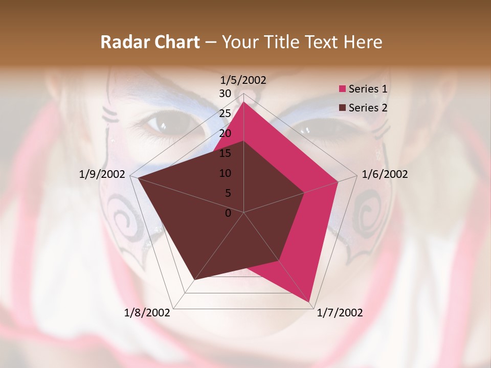 Face Portrait Year PowerPoint Template