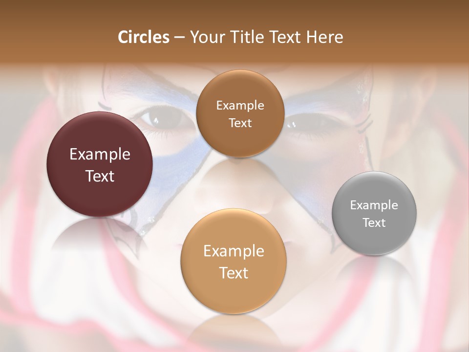 Face Portrait Year PowerPoint Template