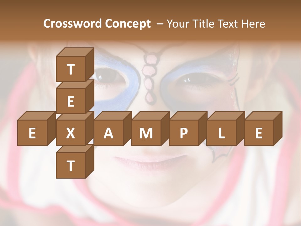 Face Portrait Year PowerPoint Template