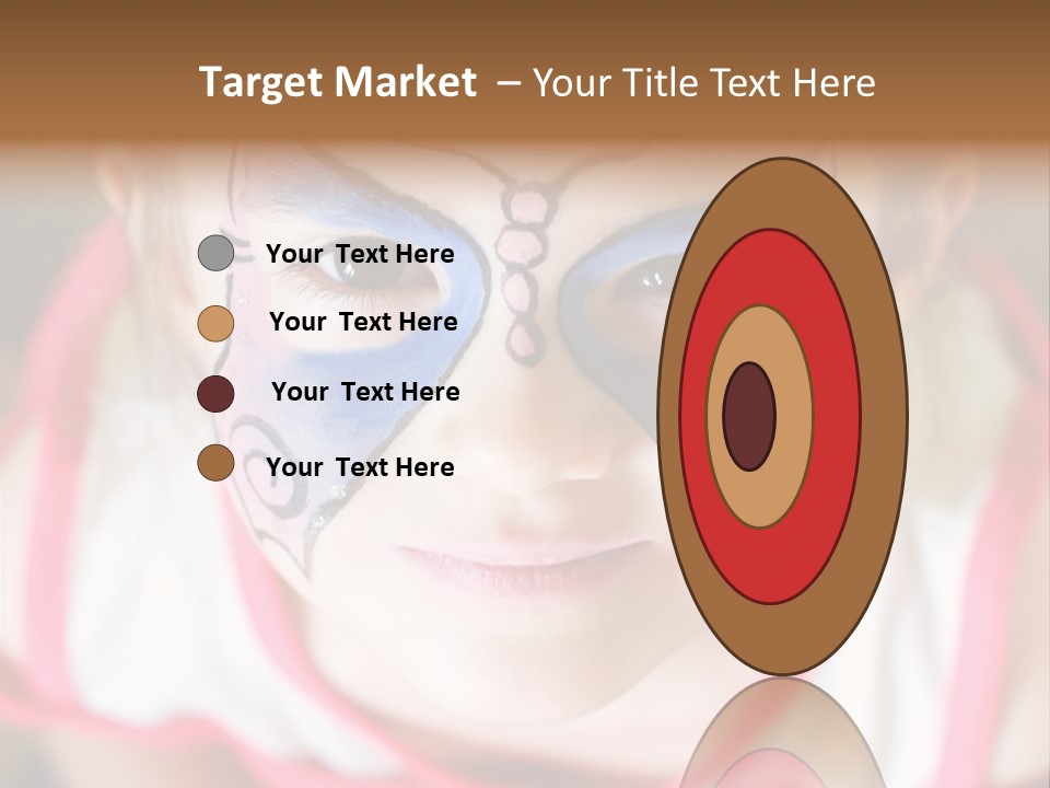 Face Portrait Year PowerPoint Template