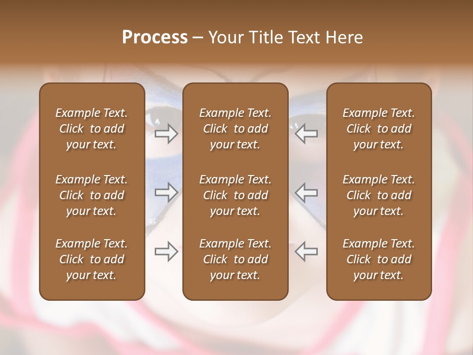 Face Portrait Year PowerPoint Template