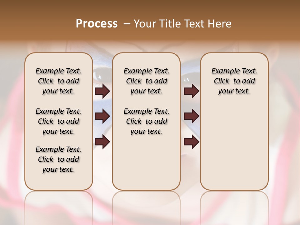 Face Portrait Year PowerPoint Template