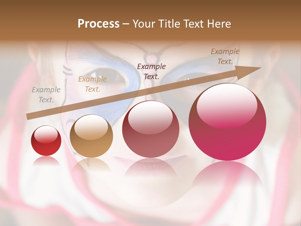 Face Portrait Year PowerPoint Template