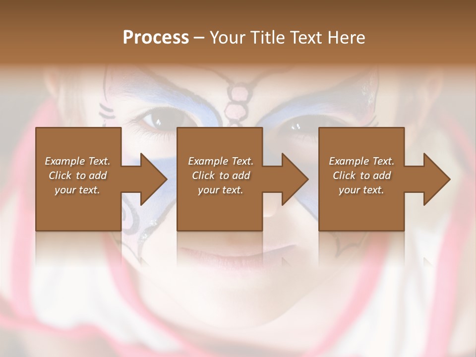 Face Portrait Year PowerPoint Template