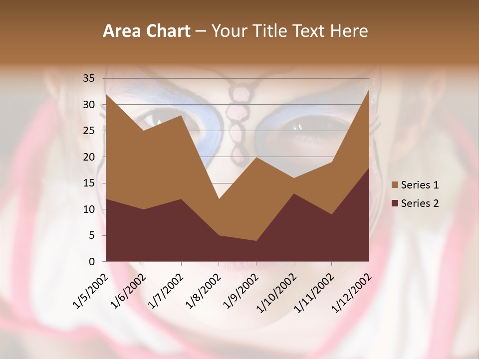 Face Portrait Year PowerPoint Template