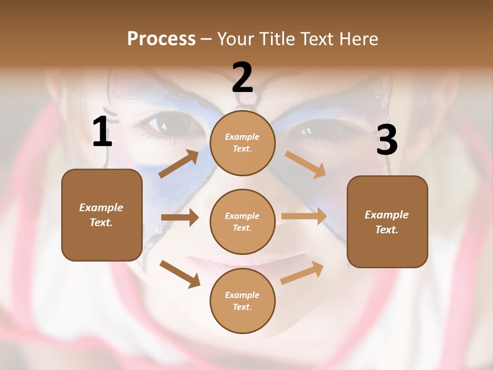 Face Portrait Year PowerPoint Template