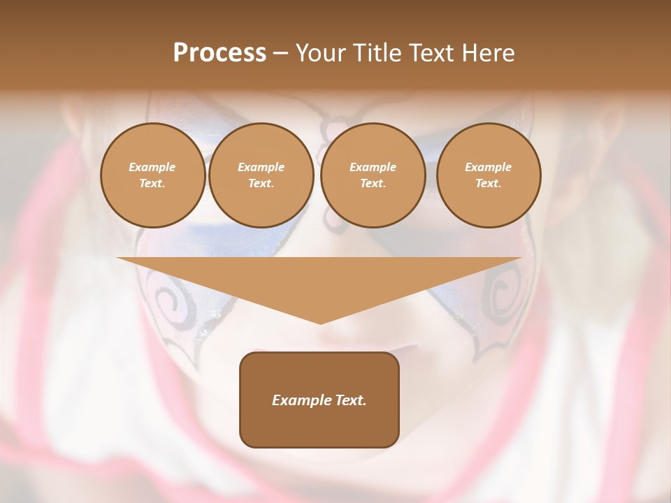 Face Portrait Year PowerPoint Template